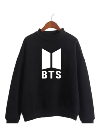 BTS Printed T-Shirt Black/White 