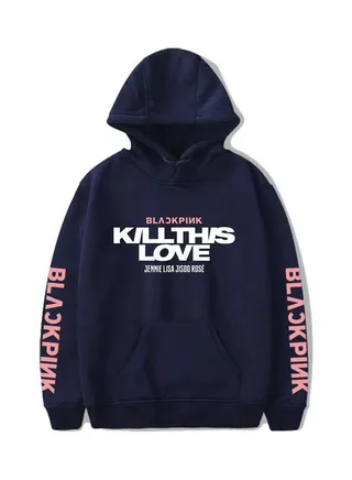 Printed Sweatshirt Navy 