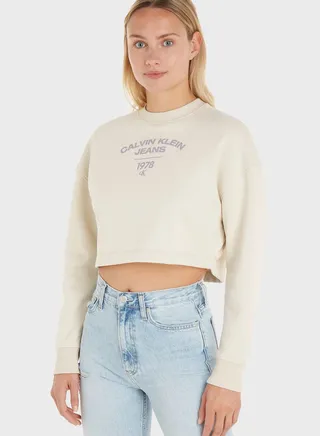 Logo Crew Neck Sweatshirt 