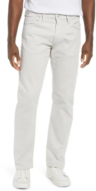 Zach Classic Straight Leg Twill Pants