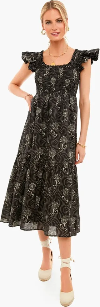 Midnight Posy Mallie Dress