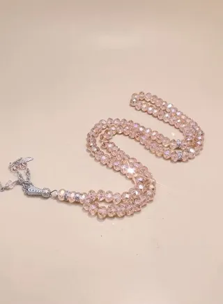 3 Pack/99 Imitation Crystal Prayer Beads/Tasbih/8mm 