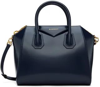 Givenchy Navy Small Antigona Bag