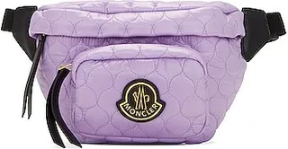 Moncler Felicie Belt Bag in Purple