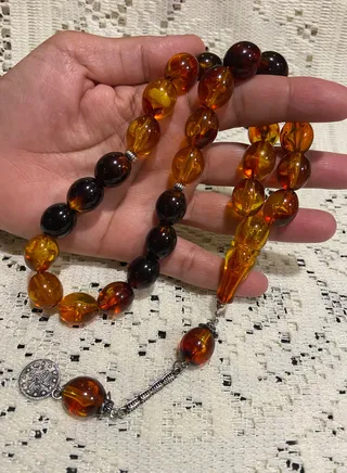 Faturan Prayer Beads For Men 28 Beads Size 13.5mm x 15.5mm 