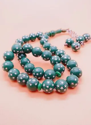 3 Pack/33 Acrylic Prayer Beads/Tasbih/12mm 