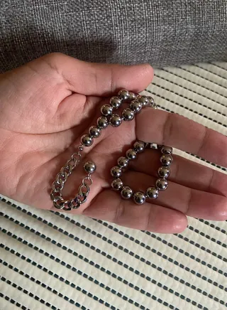 High Quality Stainless Steel Prayer Beads For Men 35 Beads Size 8mm 