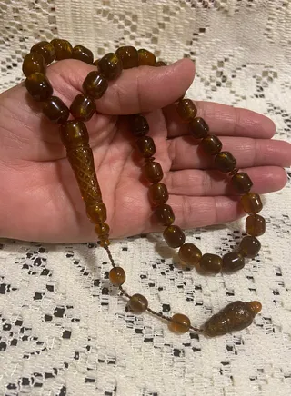 Faturan Prayer Beads For Men 33 Beads Size 10mm x 11.5mm 