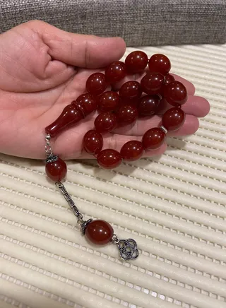 Faturan Prayer Beads For Men 17 Beads Size 13.5mm*15.5mm 