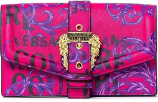 Versace Jeans Couture Couture-Printed Chain-Linked Crossbody Bag
