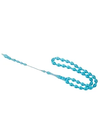 Sky blue acrylic rosary 