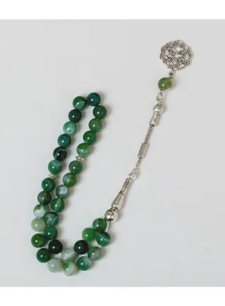 Agate Stone Prayer Beads 