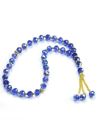 33 10mm Crystal Bracelet Lslamic Prayer Beads 