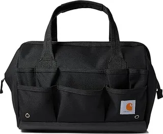 Carhartt 14 Twenty-Five-Pocket Heavyweight Tool Bag (Black) Handbags