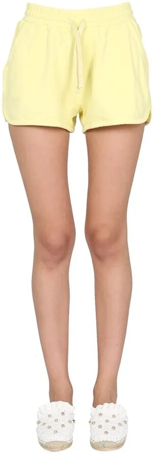 REDValentino Elastic Waist Drawstring Shorts