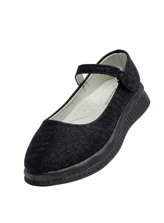 Lucky Kids Girls Mary Jane Black School Uniform Shoes for Toddlers/Little Kids 