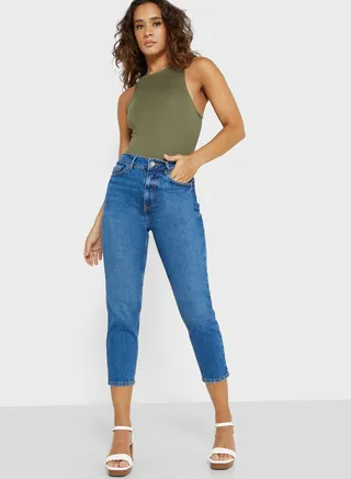 High Waist Mom Jeans 