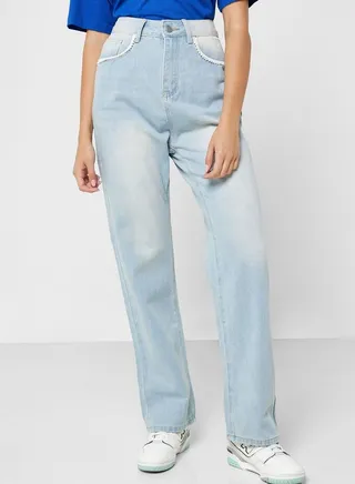 Embellished Detail Jeans 