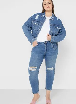 High Waist Skinny Jeans 
