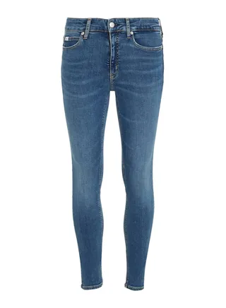 Women's Mid Rise Skinny Jeans, Navy 
