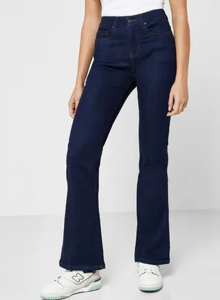Skinny Fit Flared Jeans 