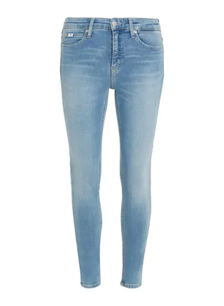 Women's Jean Mid Rise Skinny,Light Blue 
