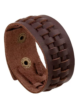 Leather Cuff Bracelet 