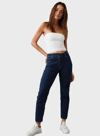 High Waist Mom Jeans 