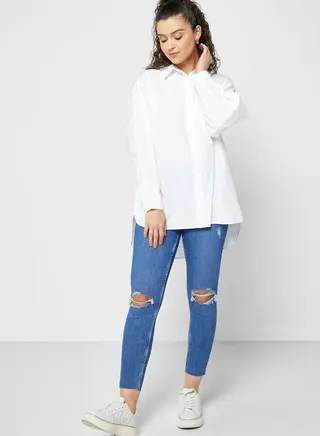 High Waist Skinny Jeans 