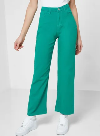 Straight Fit Pants 