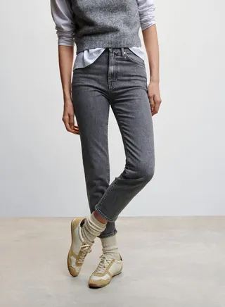 High Waist Skinny Jeans 
