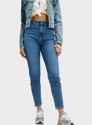 High Waist Mom Jeans 