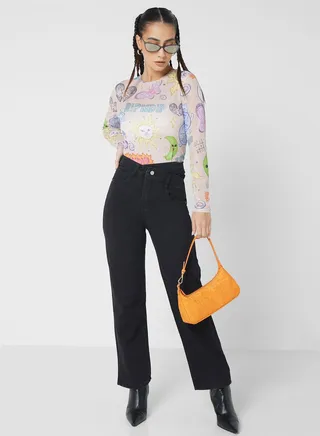 High Waisted Jeans
