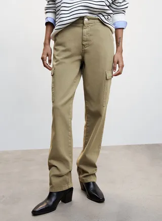 Pocket Detail Jeans 