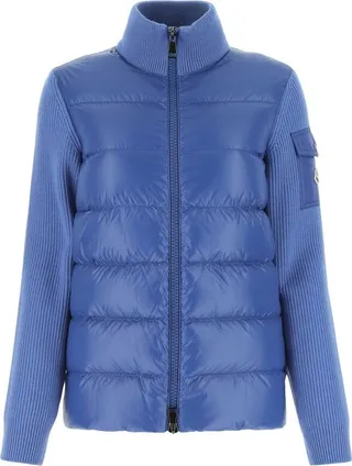 Moncler Padded Contrasting Zip-Up Jacket