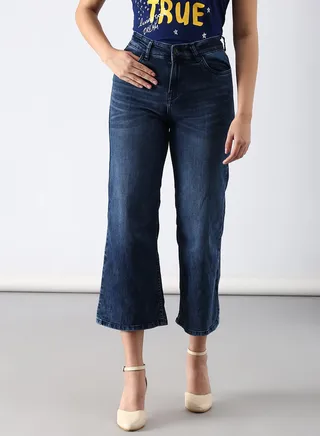 Casual Slim Fit Jeans Blue 