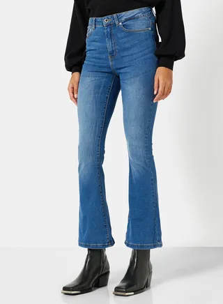 Flared Skinny Fit Jeans 