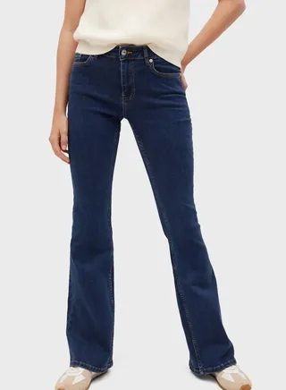 Wide Leg High Waist Jeans 