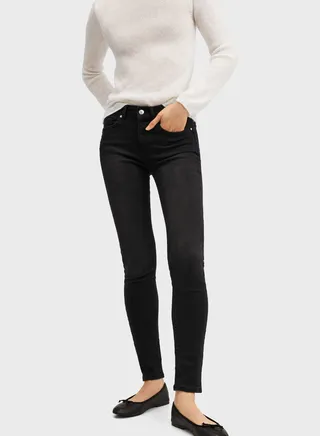High Waist Skinny Jeans 