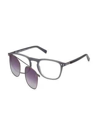 Men's Round Eyeglass Frame - TB182502051 - Lens Size: 51 Mm 