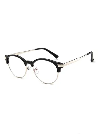 Men's Half-Eye Eyeglasses Frames 