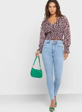 High Waist Skinny Jeans