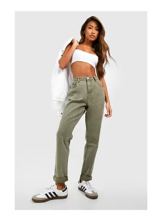 High Waisted Rigid Mom Jeans 