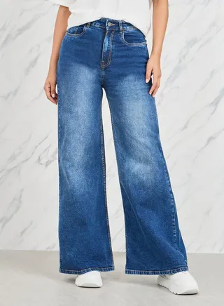 Mid Rise Slouchy Fit Jeans