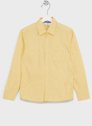 Boys All Over Printed Shirt With Pocket