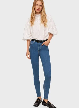 High Waist Skinny Jeans 