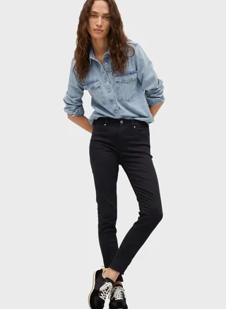 High Waist Skinny Jeans 