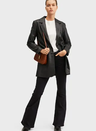 High Waist Flared Jeans 