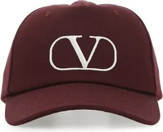 Valentino Logo Embroidered Baseball Cap