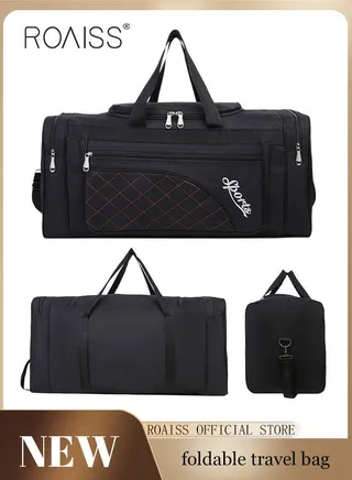 Large-Capacity Shoulder Bag Outdoor Sports Portable Clothing Storage Bag Can Be Folded for Short Trips 